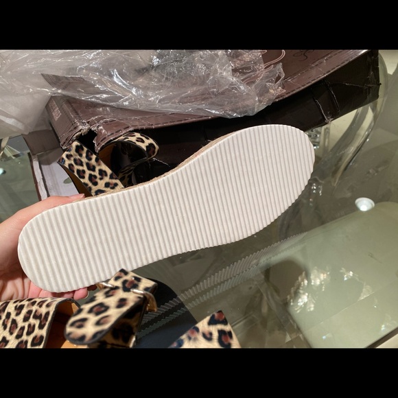 Casual Espadrilles Trim Flatform Studded Wedge - Picture 4 of 5